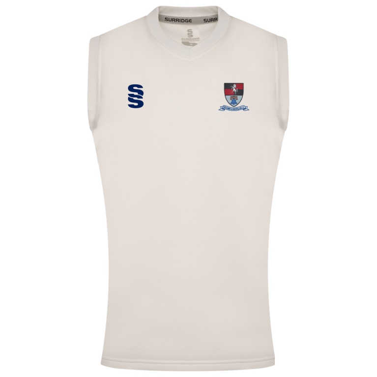 HOLCOMBE & BLUE BELL HILL CC BLAST SLEEVELESS WOMENS SWEATER-Ivory