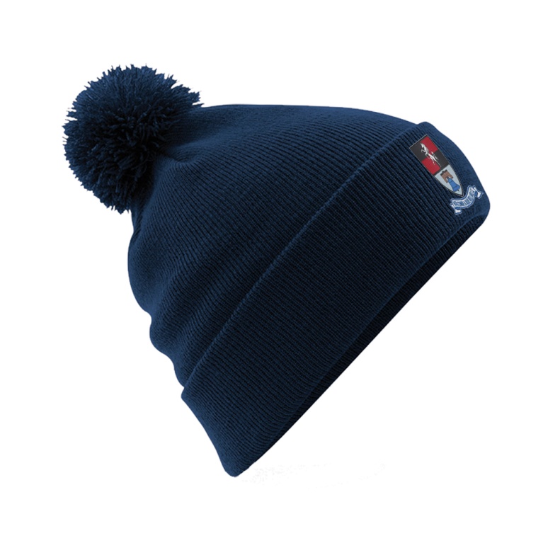 HOLCOMBE & BLUE BELL HILL CC Original Pom Pom Beanie : Navy